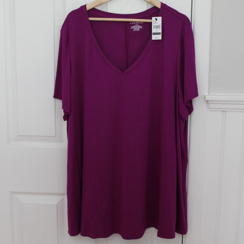 Lane Bryant V-Neck Swing Tee